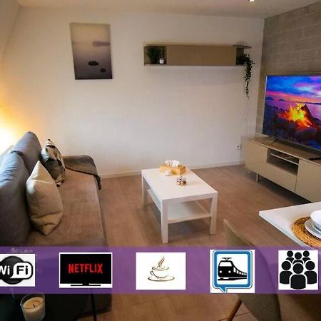 # Le 4 # Tres Beau Appartement T3 Neuf, Tout Confort, Mulhouse Centre Ville Екстериор снимка