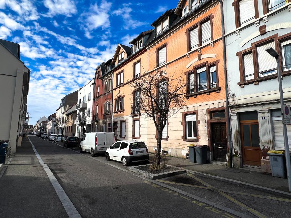 # Le 4 # Tres Beau Appartement T3 Neuf, Tout Confort, Mulhouse Centre Ville Екстериор снимка